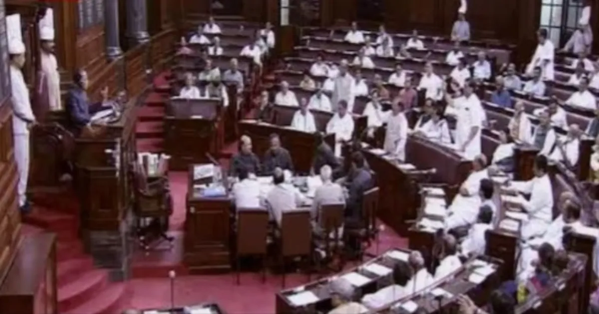 Rajya Sabha Erupts in Chaos Over Election Commission Protest