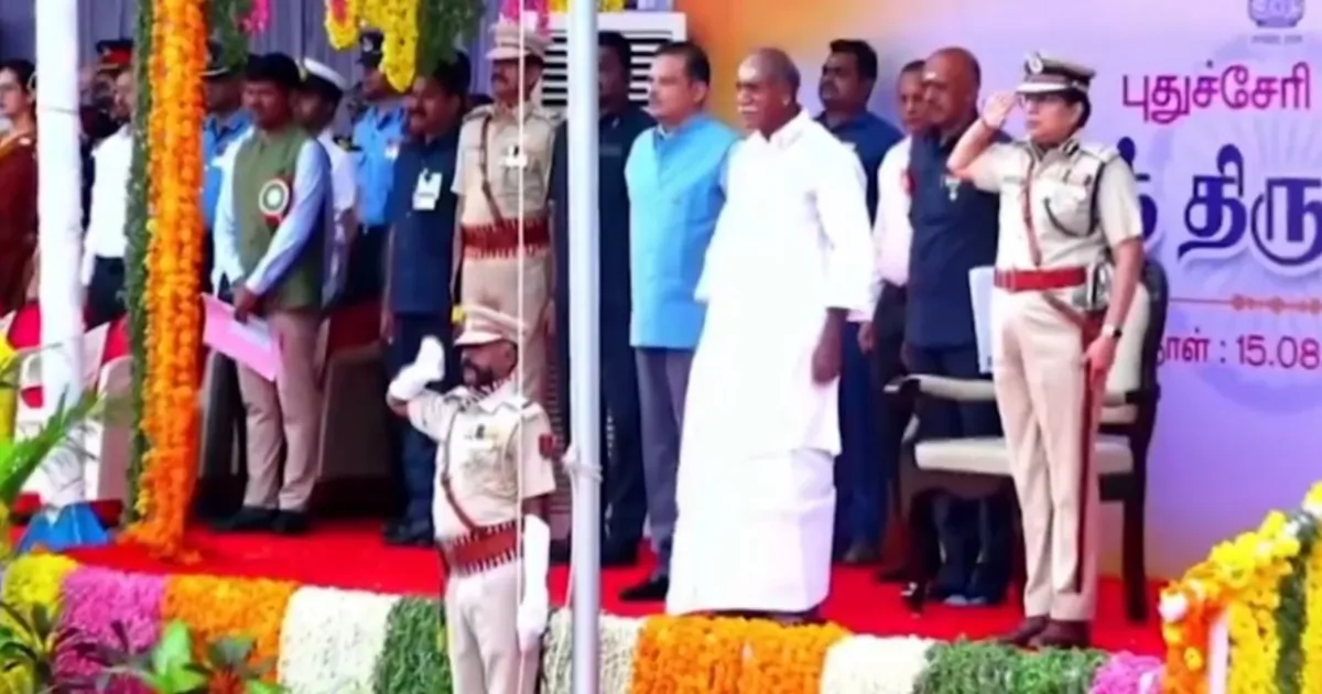 Puducherry CM Rangasamy Lauds Fair Police Recruitment