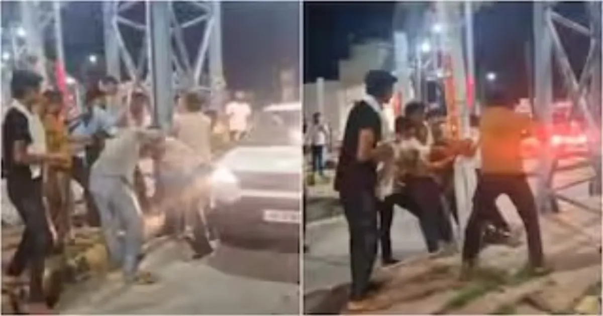 Shocking Assault: Army Jawan Tied to Pole, Beaten by Meerut Toll Booth Staff