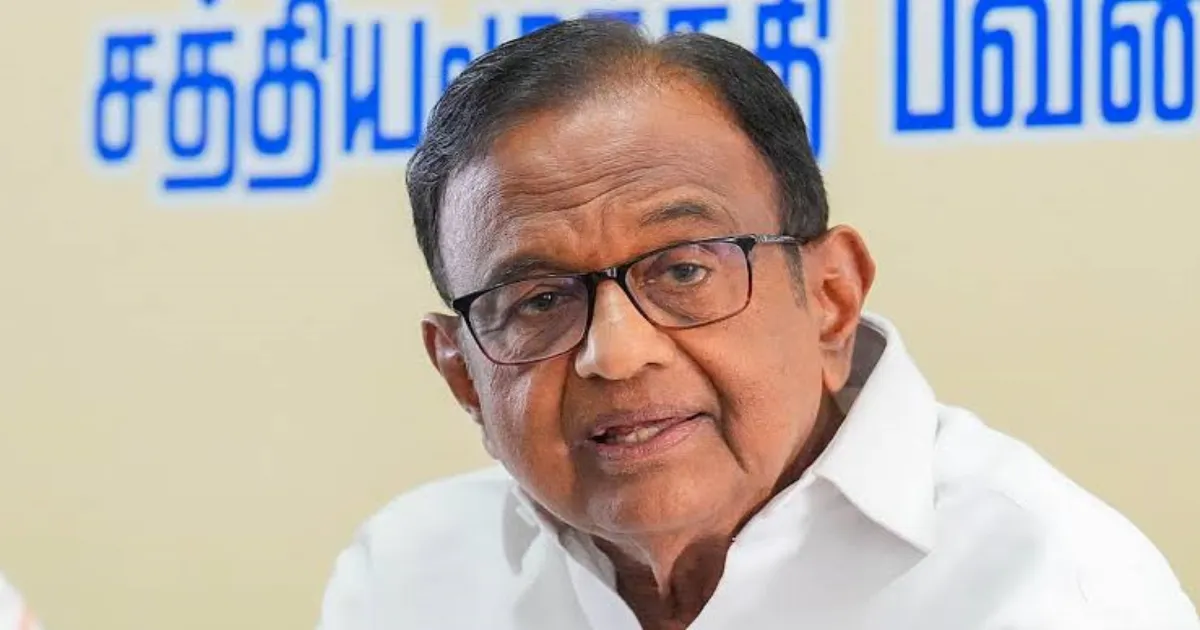 P Chidambaram Questions ECI Over Form 6 Re-Enrolment During West Bengal SIR