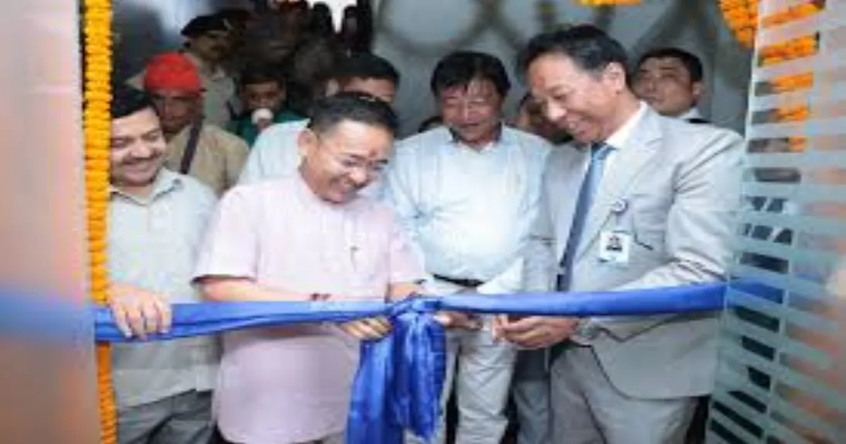 Sikkim CM Inaugurates New Footbridge, Bank Branch, and Police Outpost Transform Gangtok!
