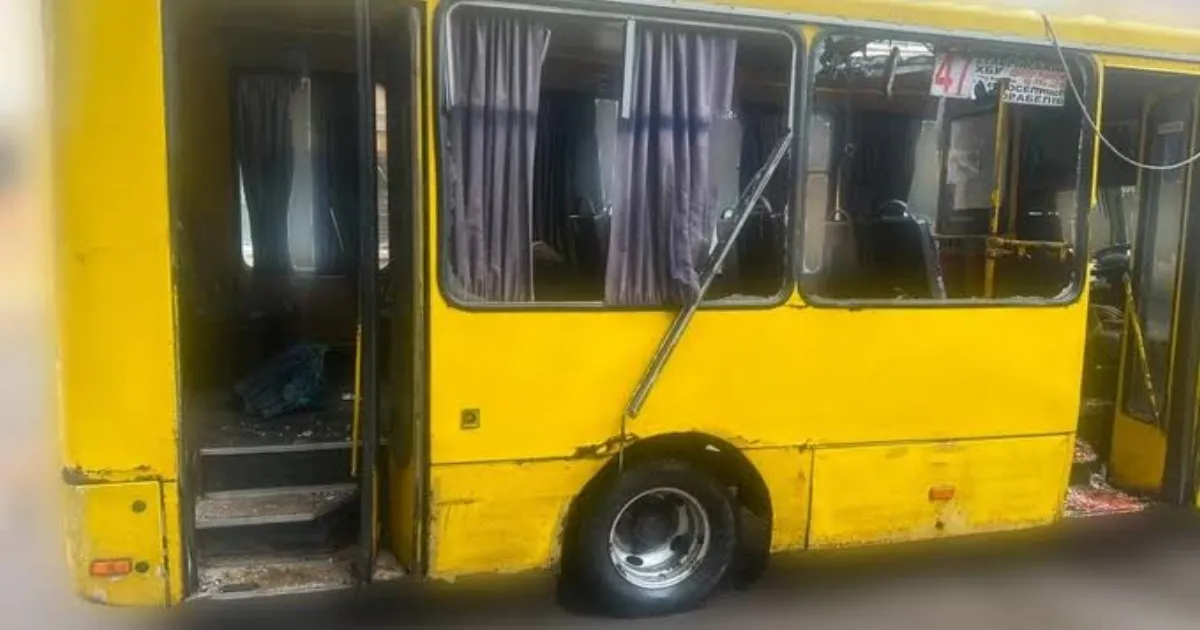 Four Killed, Five Injured In Russian Drone Attack On Kherson Minibus