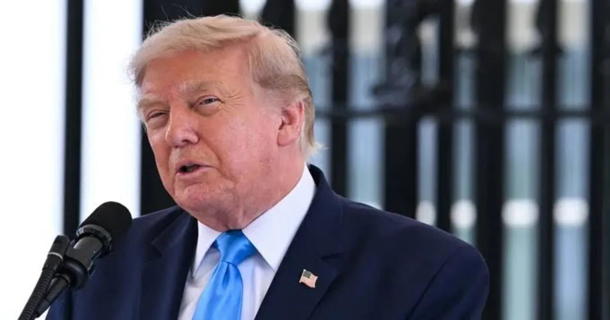 Trump Highlights Ukraine Air Defence Aid With Unusual Missile Mimicry