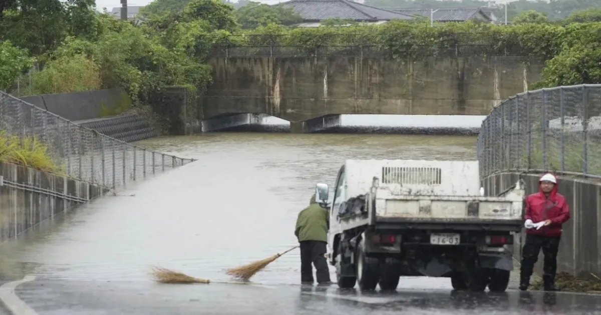 Torrential Rains Trigger Floods, Mudslides Across Kyushu, Japan
