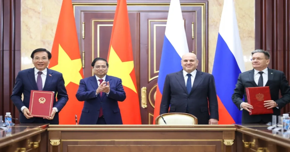 Vietnam, Russia Agree To Build Nuclear Plant To Strengthen Energy Security