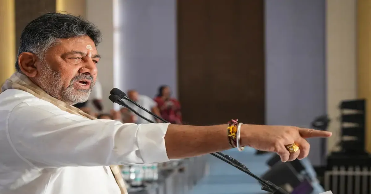 DK Shivakumar Ditches Davos for Assam Polls Strategy