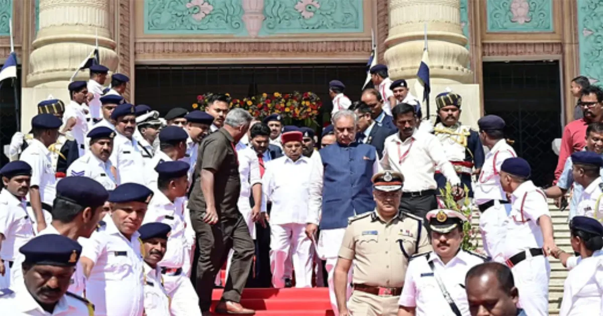 Karnataka Governor Walks Out of Assembly, CM Accuses Him of Constitutional Breach