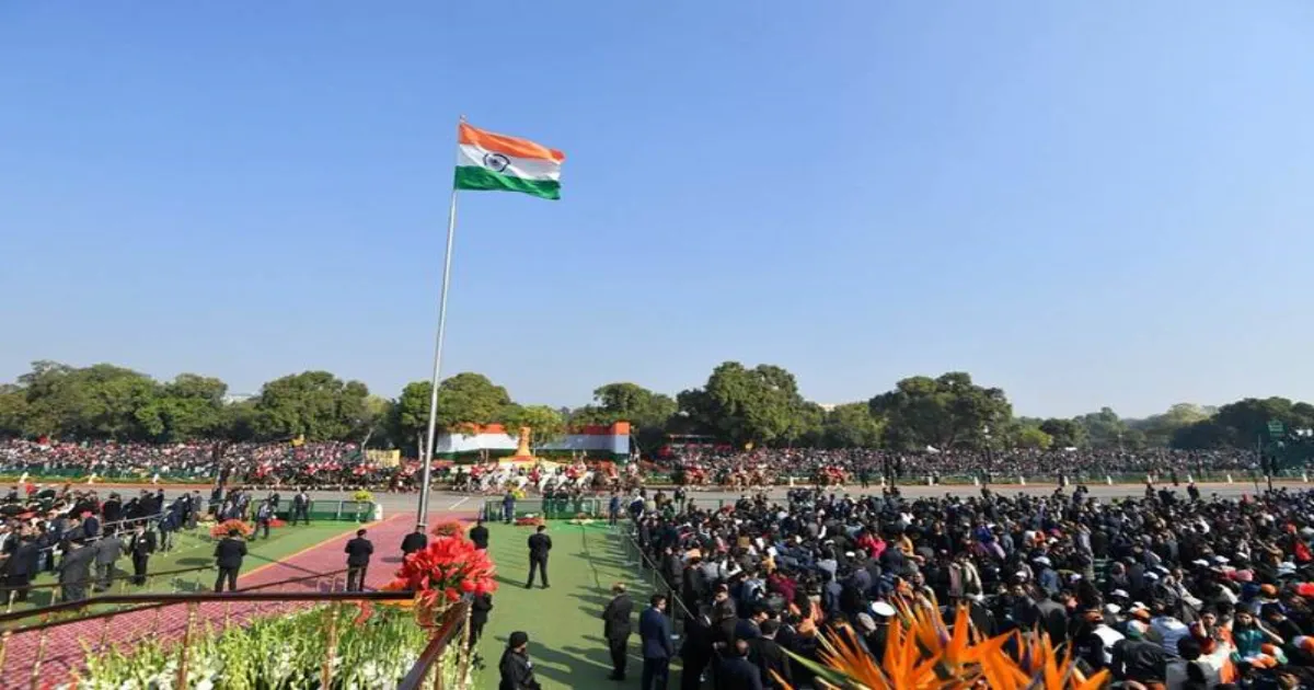 Republic Day 2026 Why the Tricolour Is Unfurled Not Hoisted