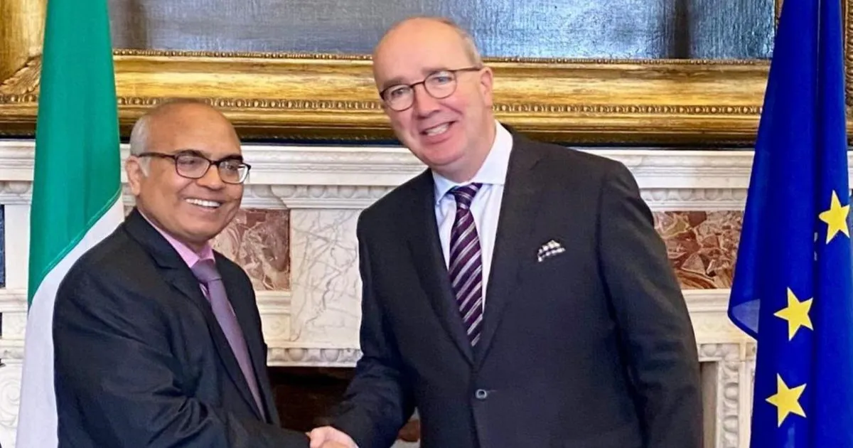 Indian Envoy Praises Ireland’s Strong Stand Against Attacks on Community
