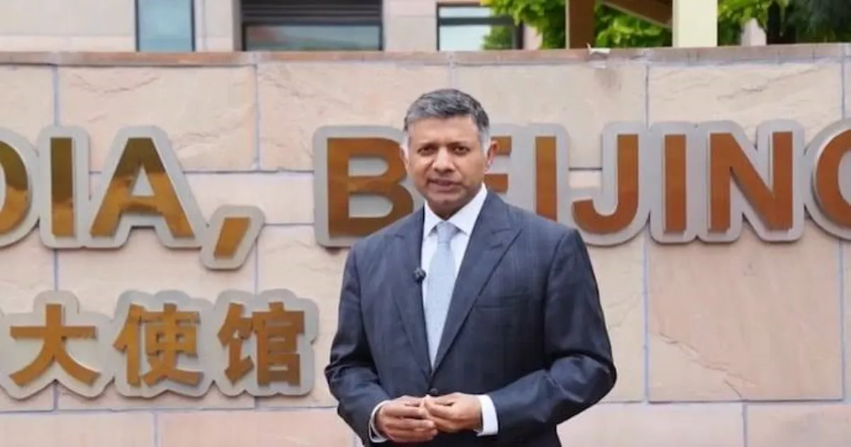 India Envoy To China Rejects Comparison With Pakistan On West Asia Mediation