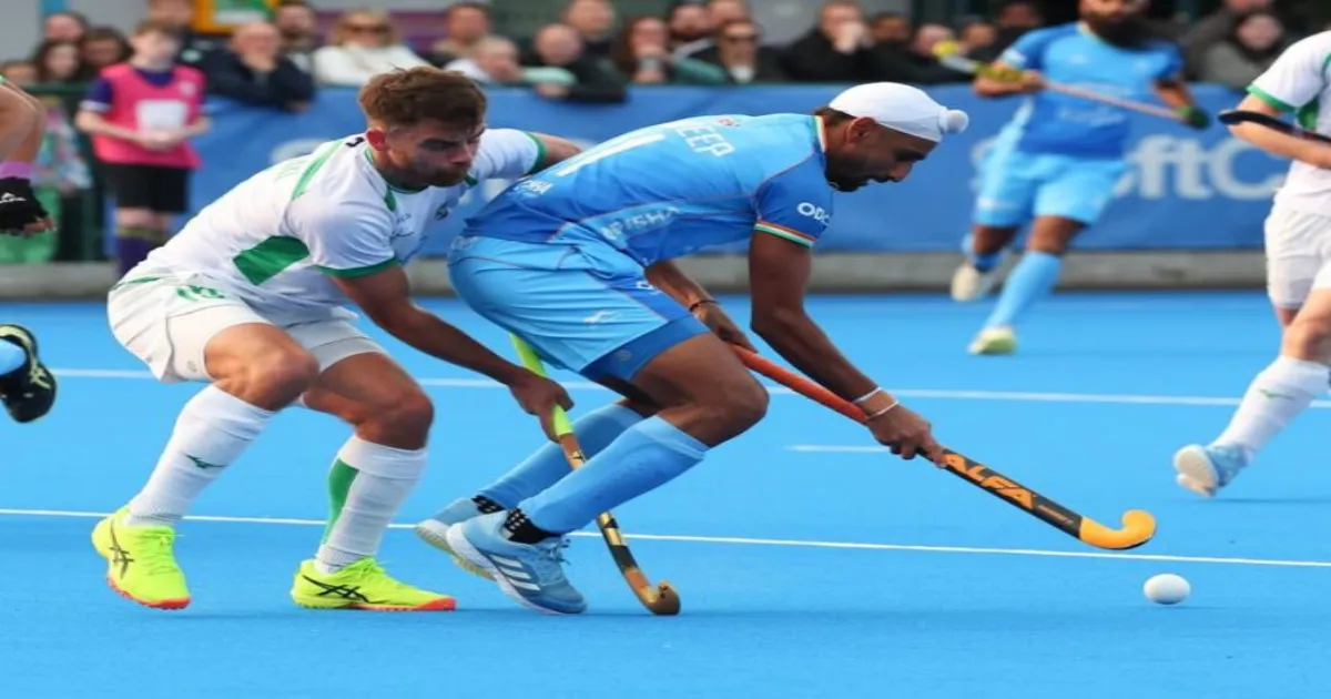 India A Hockey Crushes Ireland 6-0 in Europe