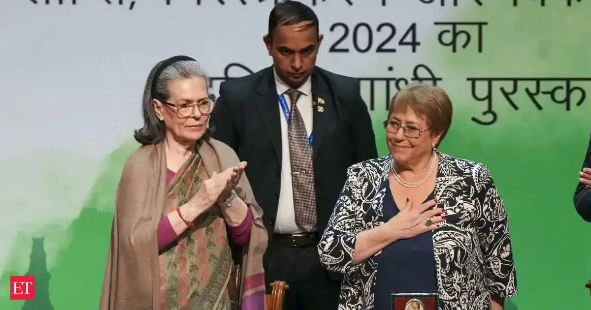Former Chilean President Michelle Bachelet Conferred Indira Gandhi Prize for 2024