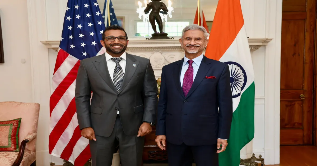 Jaishankar Meets With FBI Chief Kash Patel and US DNI Tulsi Gabbard