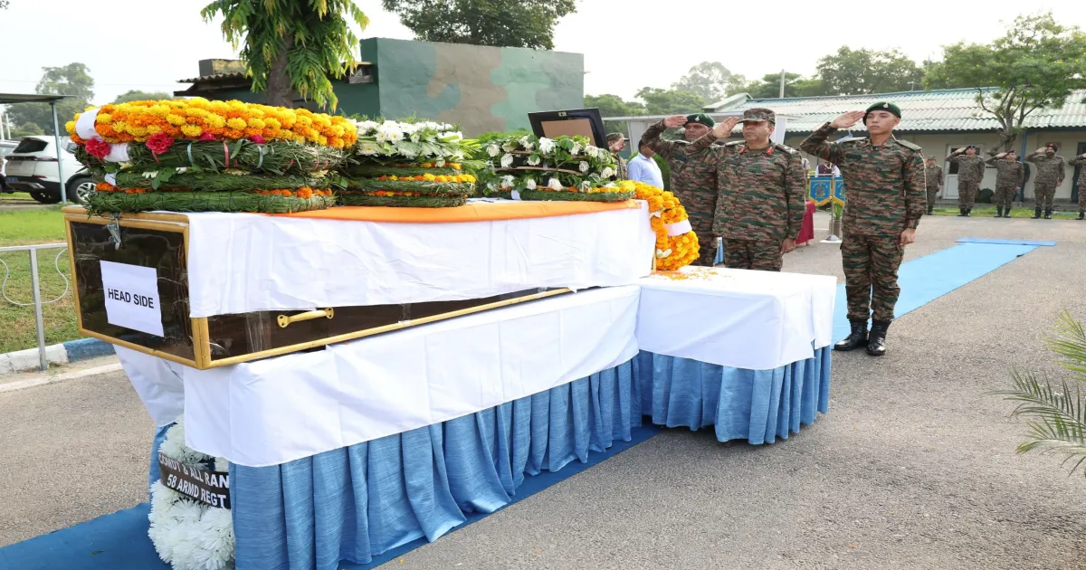 Nation Pays Tribute to Lance Dafadar Baldev Chand in Jammu Ceremony