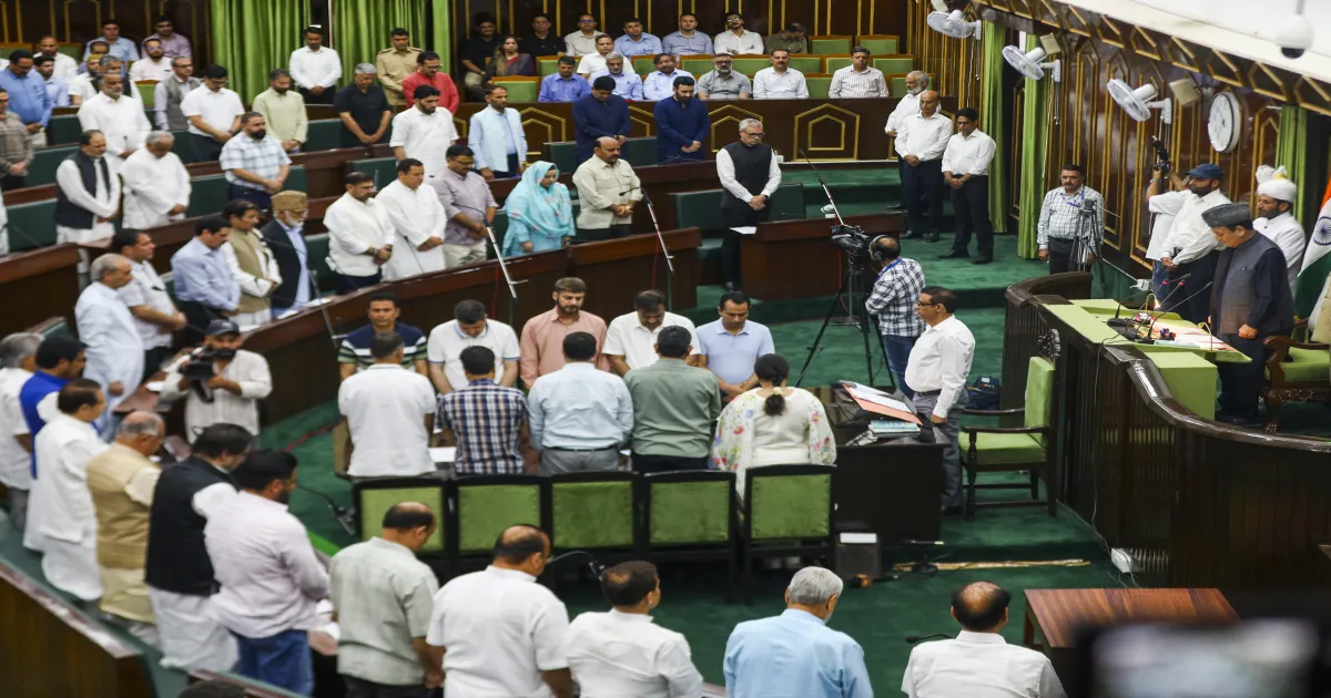 J&K Stands Against Perpetrators of Pahalgam! Assembly Condemns Attack 