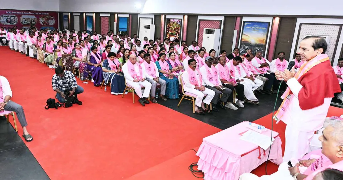 KCR Launches Mass Movement to Protect Telangana Irrigation Projects and Interests