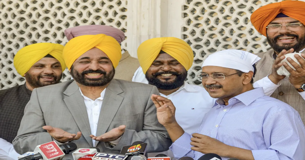 Mann Will Serve Full Term as CM, says Arvind Kejriwal