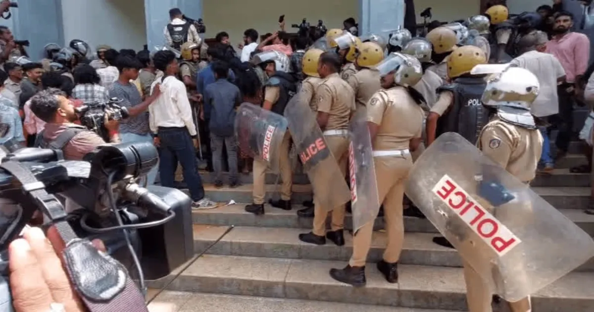 Kerala University Erupts in Chaos: Protests Rage Over Registrar’s Suspension!