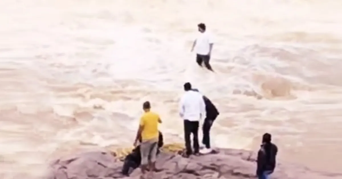 YouTuber Swept Away in Tragic Waterfall Incident Caught on Camera