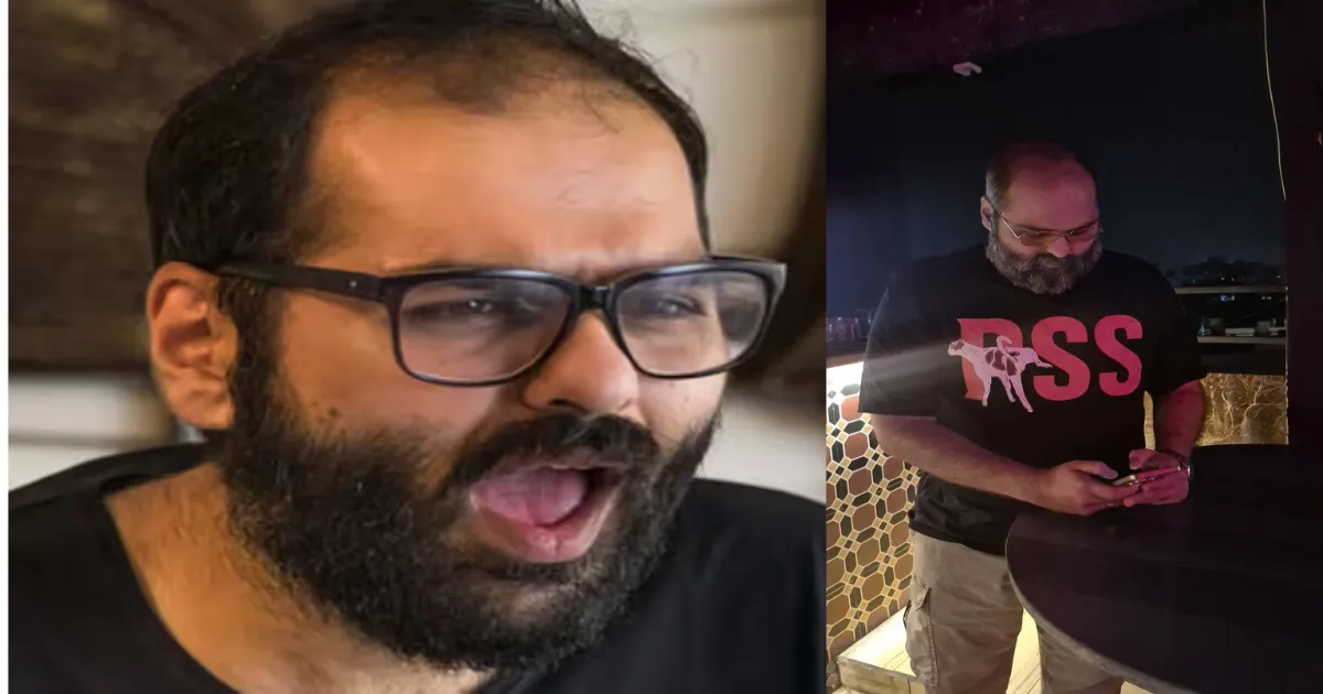 kunal-kamra-faces-backlash-over-t-shirt-mocking-rss-bjp
