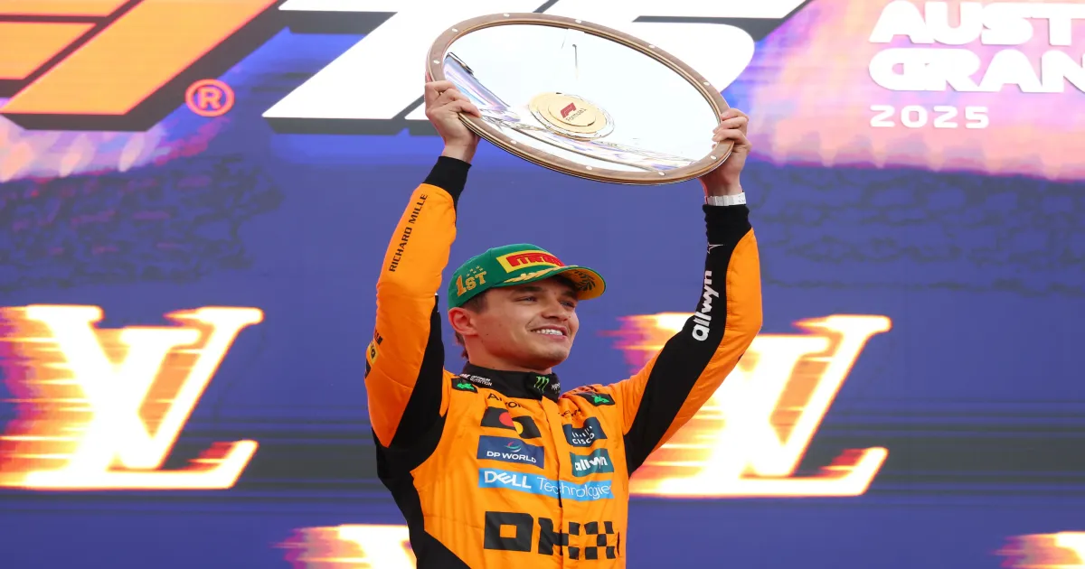 McLaren’s Norris Conquers Wet Weather Chaos to Win Australian Grand Prix