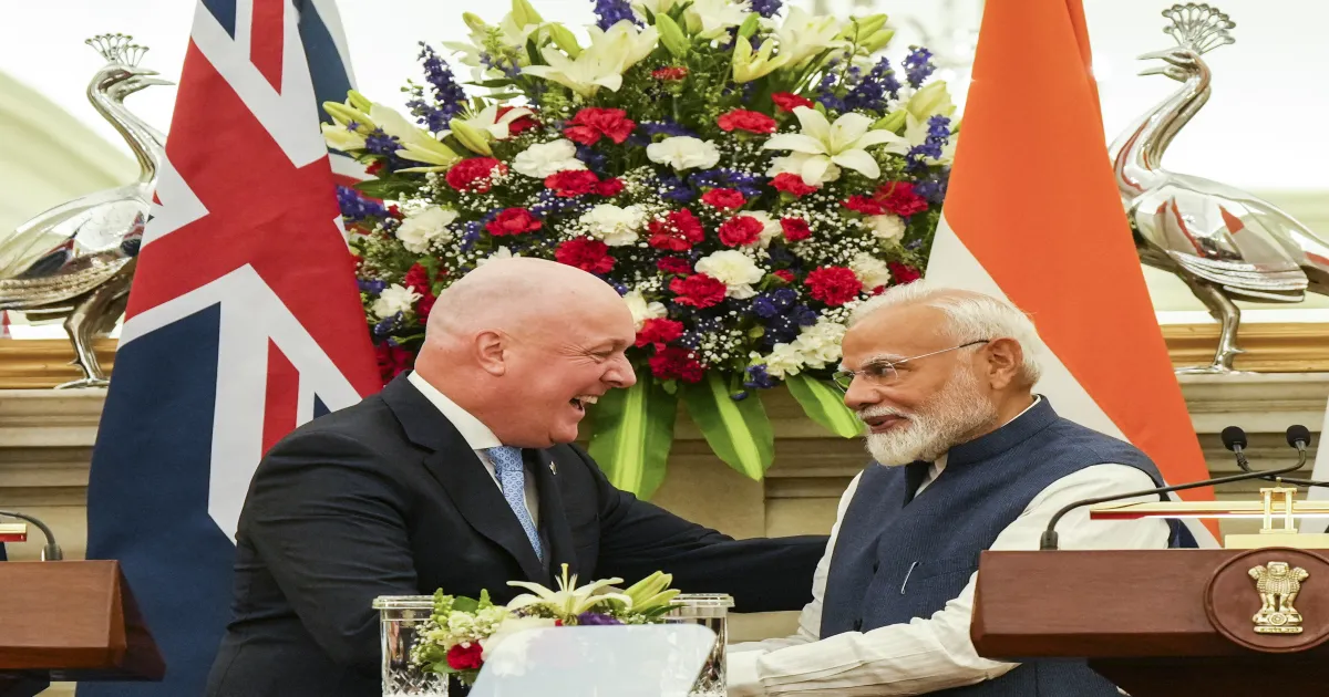 India and New Zealand Forge Defence Pact