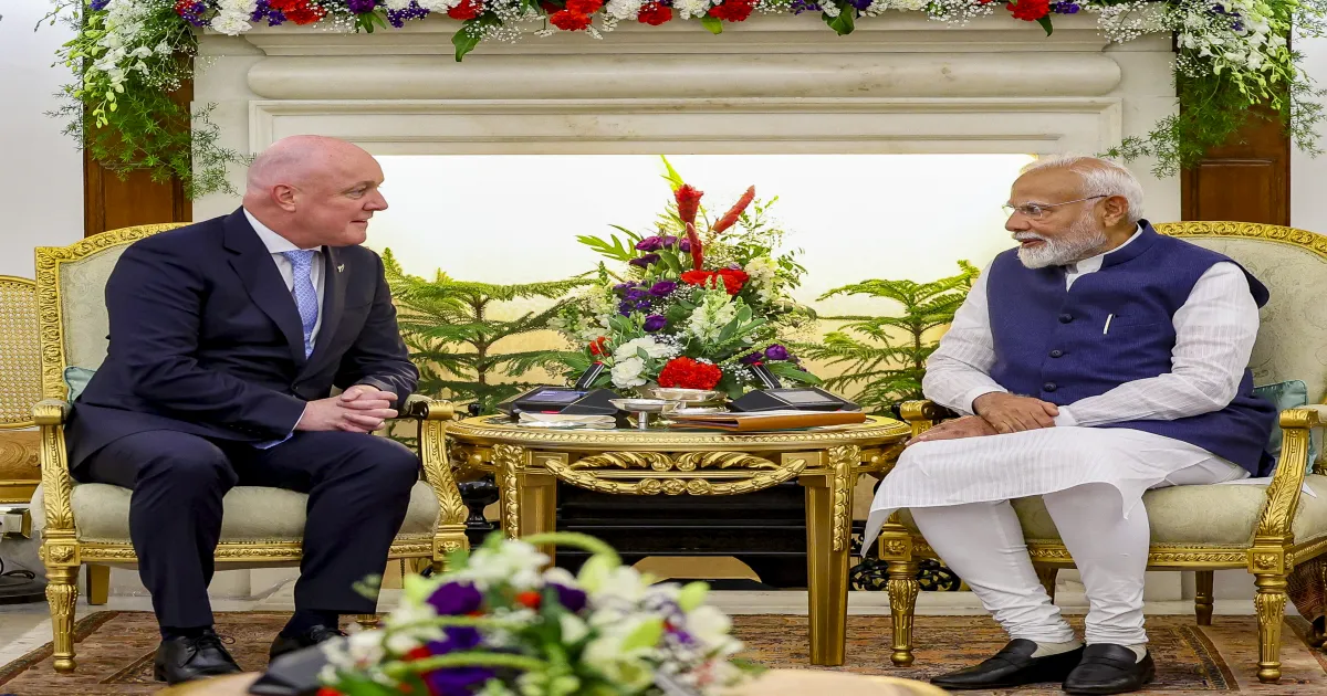 On the Fast Track! New Zealand PM Sets Ambitious 60-Day Goal for India FTA