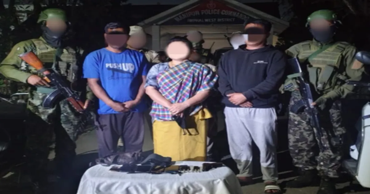 #Just IN: Major Manipur Crackdown! 16 Militants Arrested in Manipur, Arms Seized