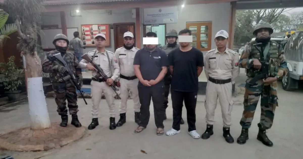 Extortion Crackdown! Five Militants Arrested in Manipur