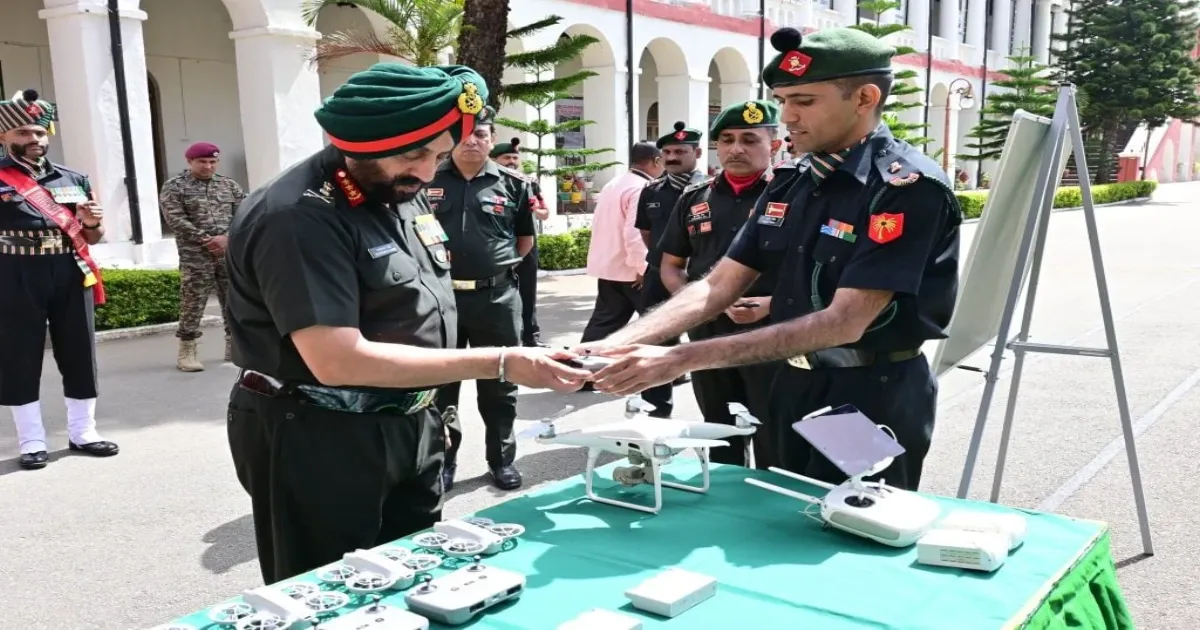 South Western Command Chief Reviews Operations at Jaipur Military Station