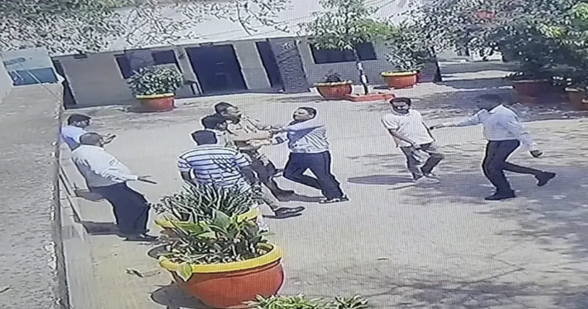caught-on-camera-mathura-city-magistrate-seen-thrashing