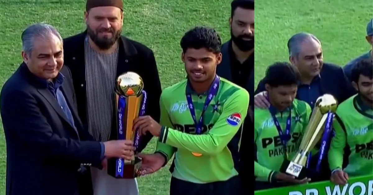 Mohsin Naqvi Celebrates Pakistan's Dominant U19 Asia Cup Win Over India