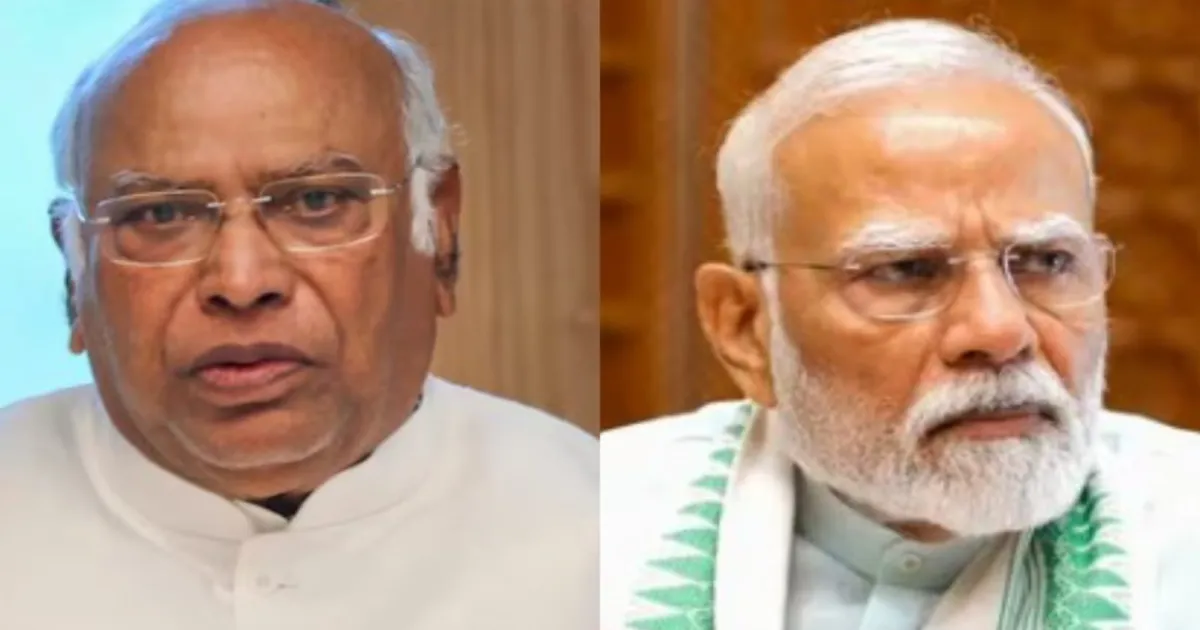 Kharge Blasts PM Modi’s Silence on Trump’s India Attack