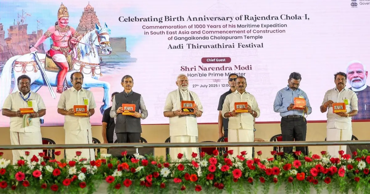 PM Modi’s Epic Tribute: Grand Statues for Chola Kings Rajaraja and Rajendra to Redefine India’s Heritage!