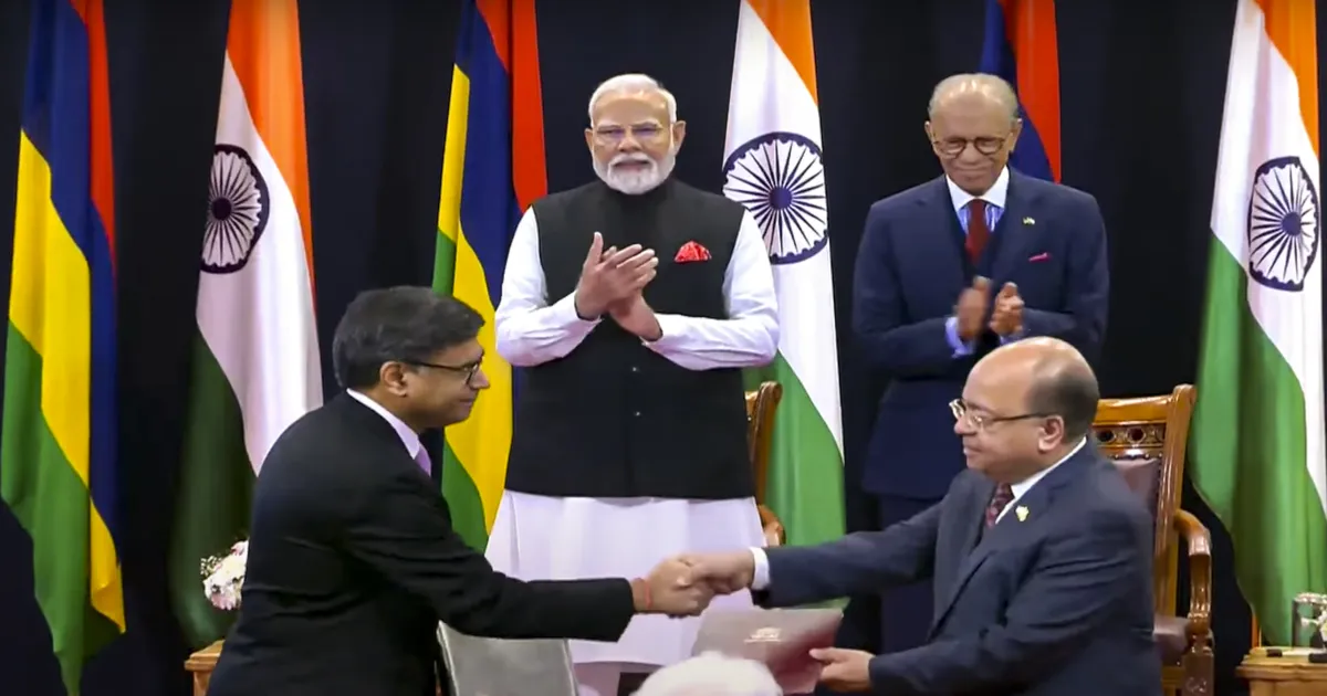 India and Mauritius Forge Stronger Ties: PM Modi, Ramgoolam Sign 8 MoU's