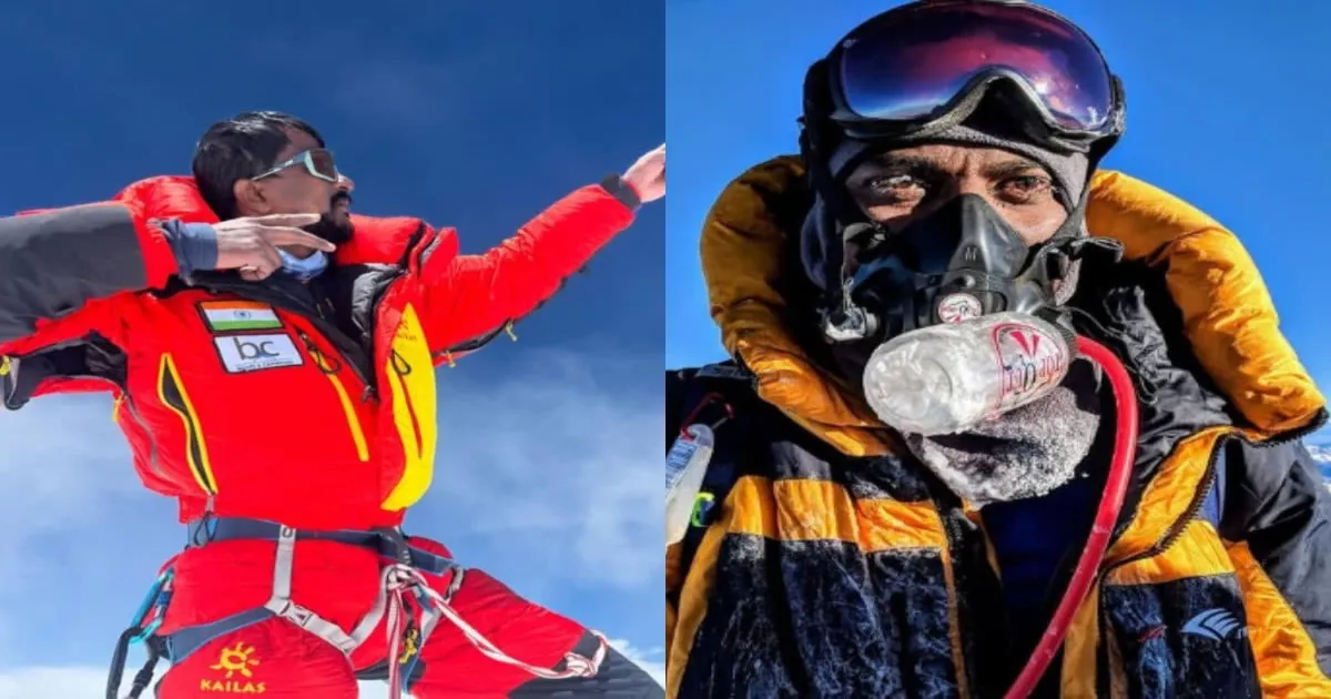 Bharath Thammineni Becomes First Indian to Conquer Nine 