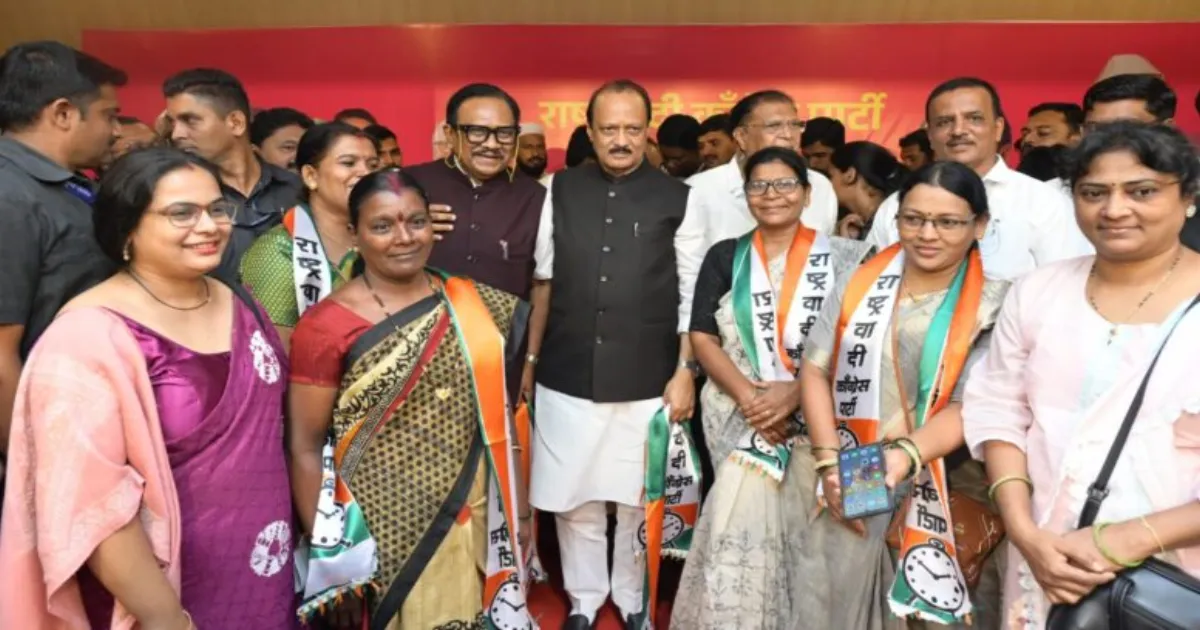 Over 400 Join NCP in Mumbai, Bolstering Ajit Pawar’s Tribal Outreach