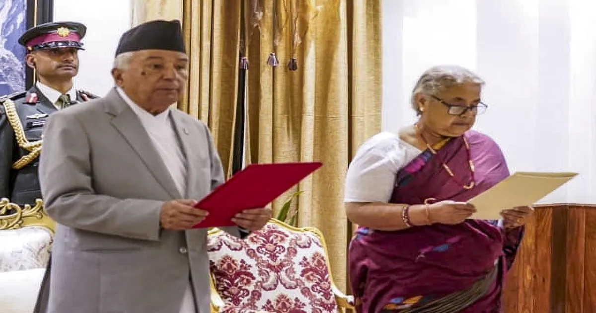 In Kathmandu, Sushila Karki Takes Oath to Lead Nepal's Interim Government