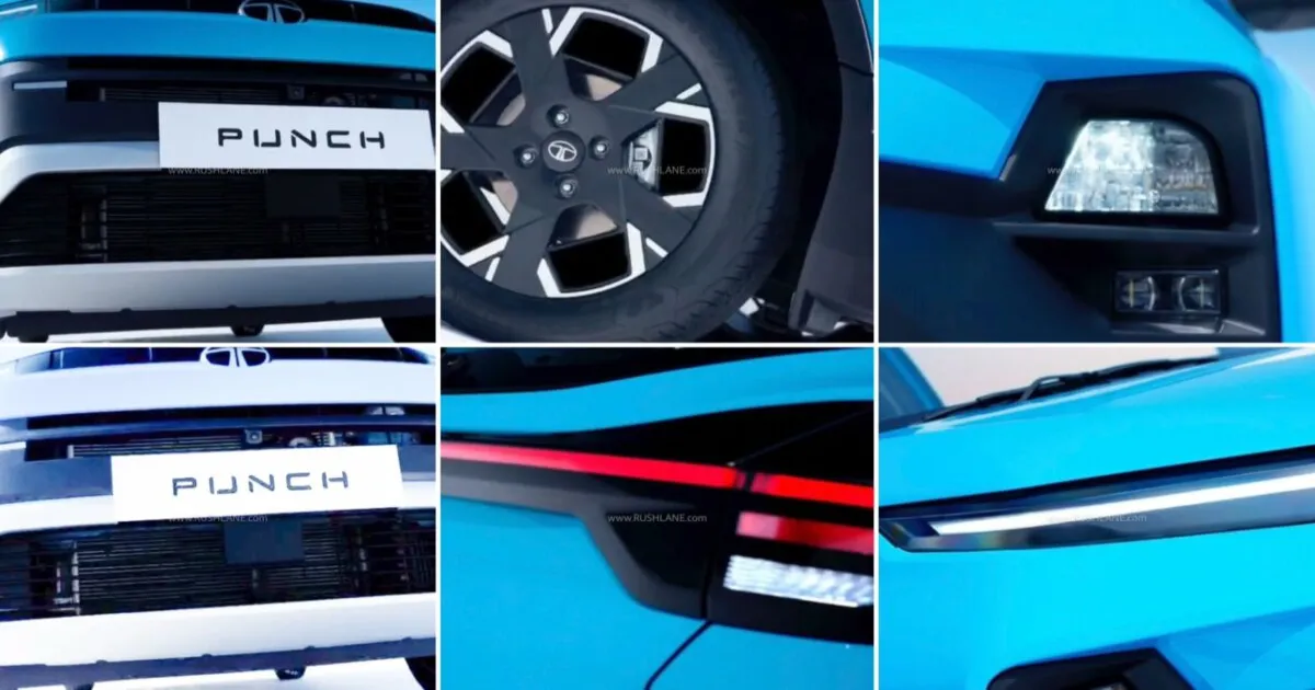 Tata Punch Facelift First Official Teaser Reveals New Design Details