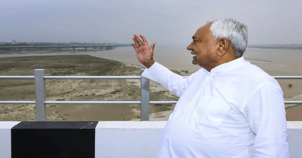Straight At Tejashwi Yadav! Nitish Kumar Unveils Mega Ganges Bridge Linking Patna to Raghopur
