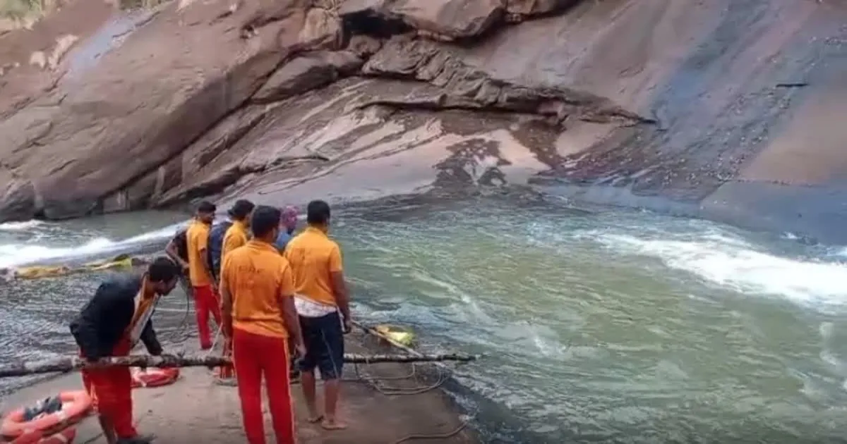 Two Students Drown at Odisha’s Gumma Waterfall; Rescue Ongoing for One Missing Youth