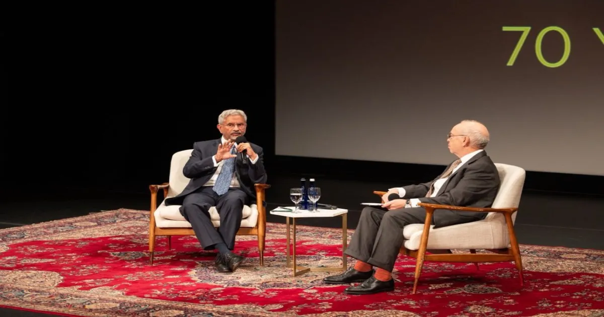 EAM S Jaishankar Termed India-China Bilateral Ties 'Better' Than Last Two Years At Asia Society
