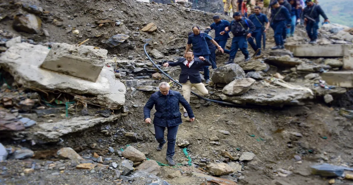 No Terrain Tough Enough! Omar Abdullah Treks to Visit Ramban Victims