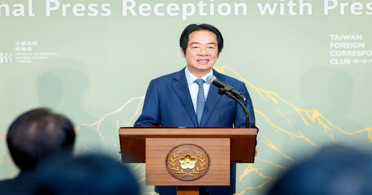 Taiwan President Urges China To End Military Expansion In South And East China Seas