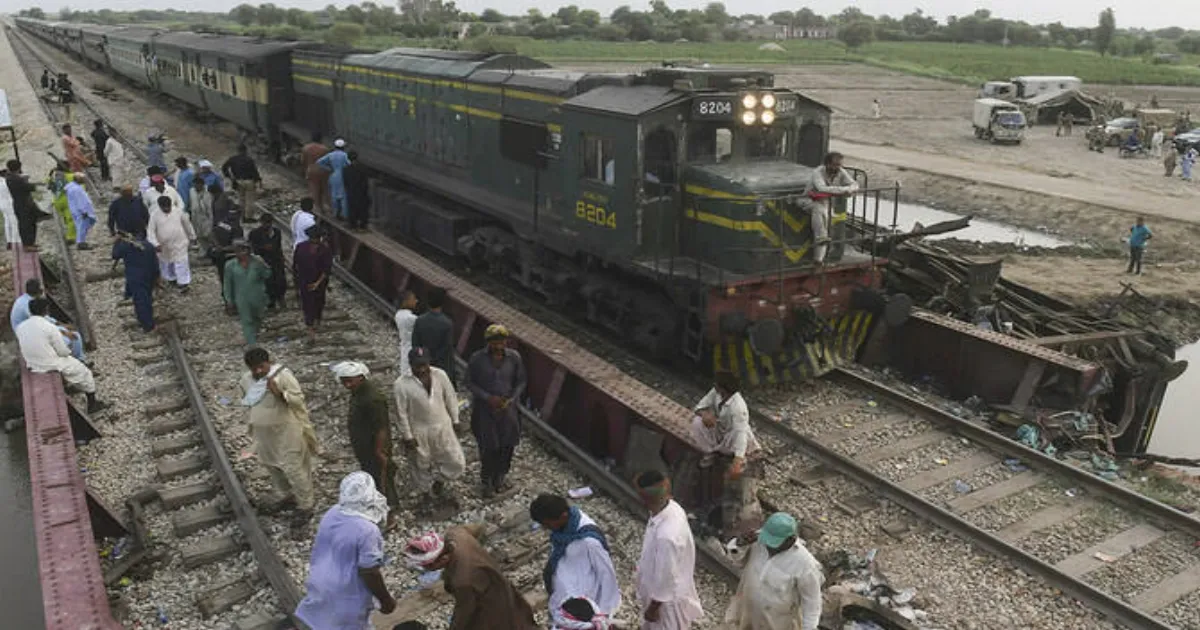 Jaffer Express Derailed by Explosion, Chaos Ensues