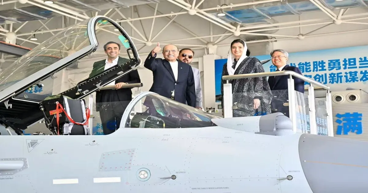 Zardari's Exclusive Tour of China's Secret Jet Factory Signals Deeper Defense Ties 