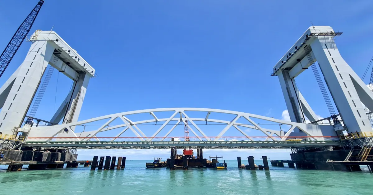 An Engineering Marvel! PM Modi Set to Open Pamban Bridge On Ram Navami