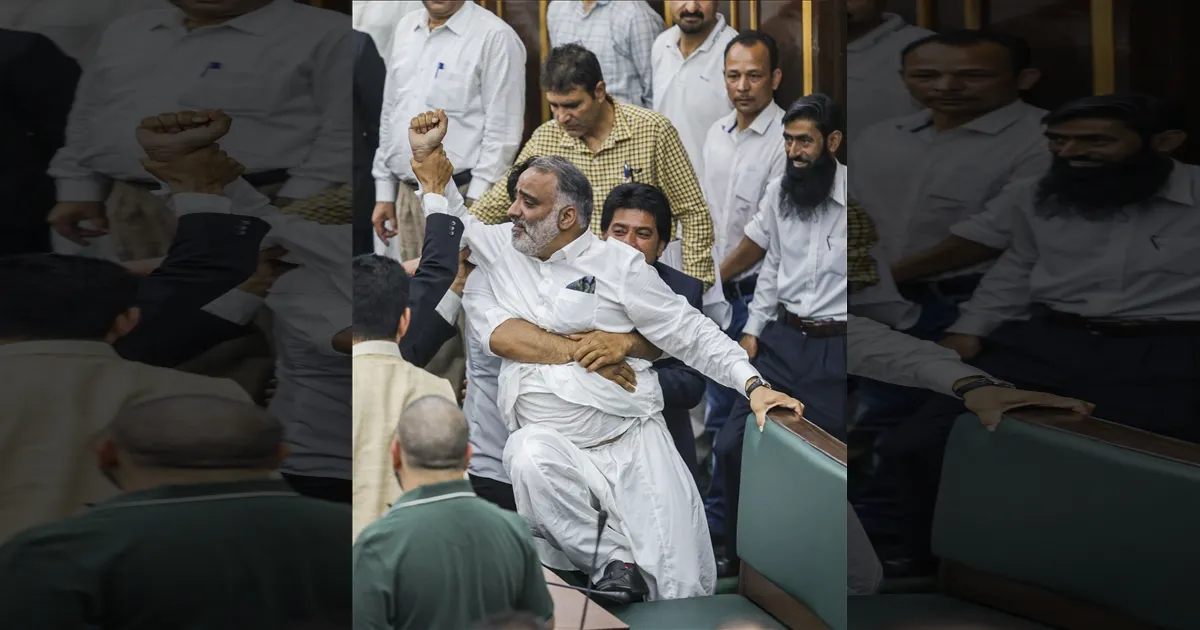 Chaos Reigns in J-K Assembly! PDP Member Booted Out as Waqf Act Sparks Religious Firestorm