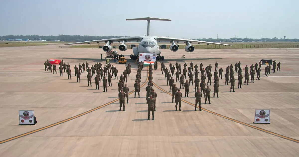 Indian Army Contingent Departs for Cambodia for CINBAX-II Joint Military Exercise
