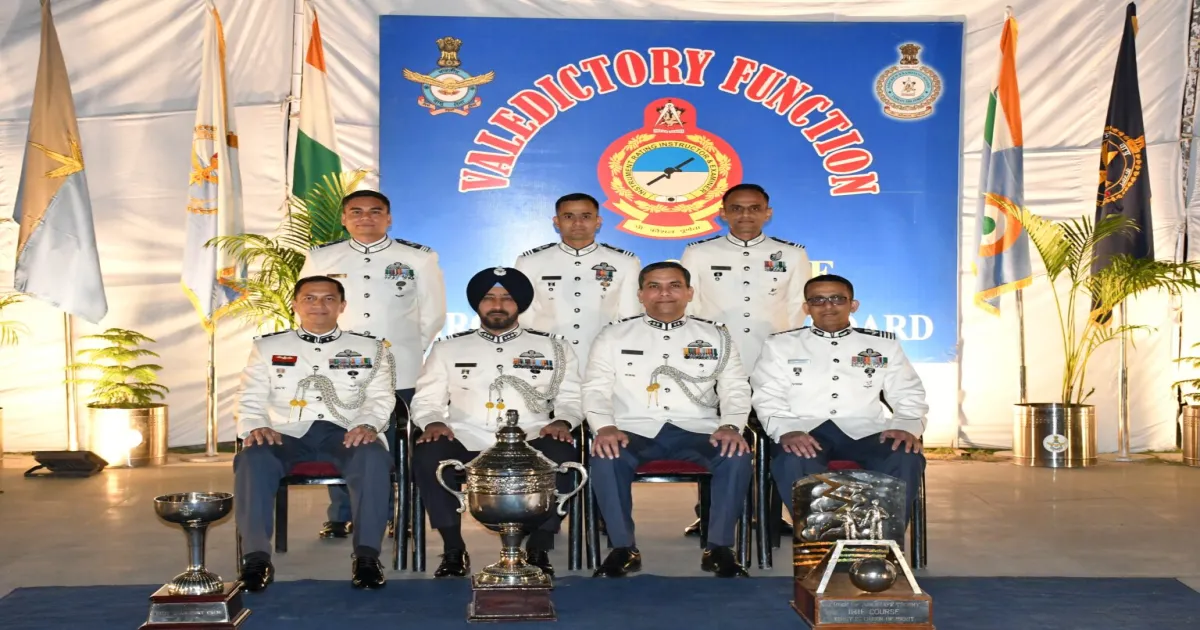 40 Officers Graduate from IAF’s Elite Instrument Rating Course at Hindan